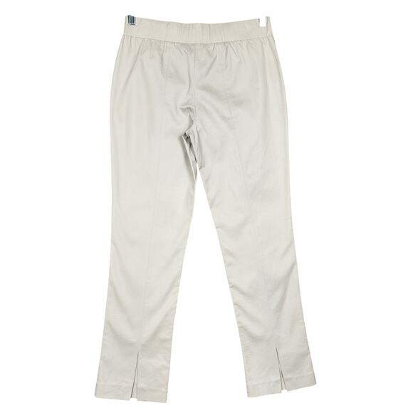 Ming Wang Womens Stretch Deco Crepe Straight Leg Ankle Pants Size XS Beige NWT - Picture 5 of 15